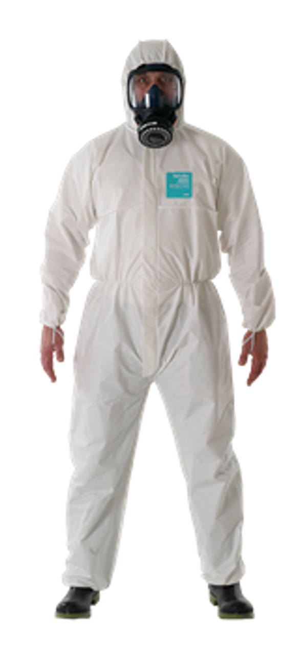 TRIMACO DuPont Tyvek Dual 2XL White Coverall with Hood 142741 - The Home  Depot
